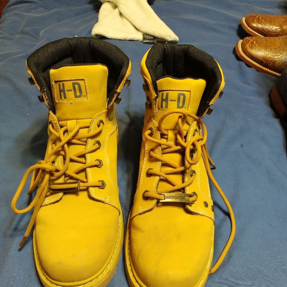 Harley davidson mens boots 9.5m